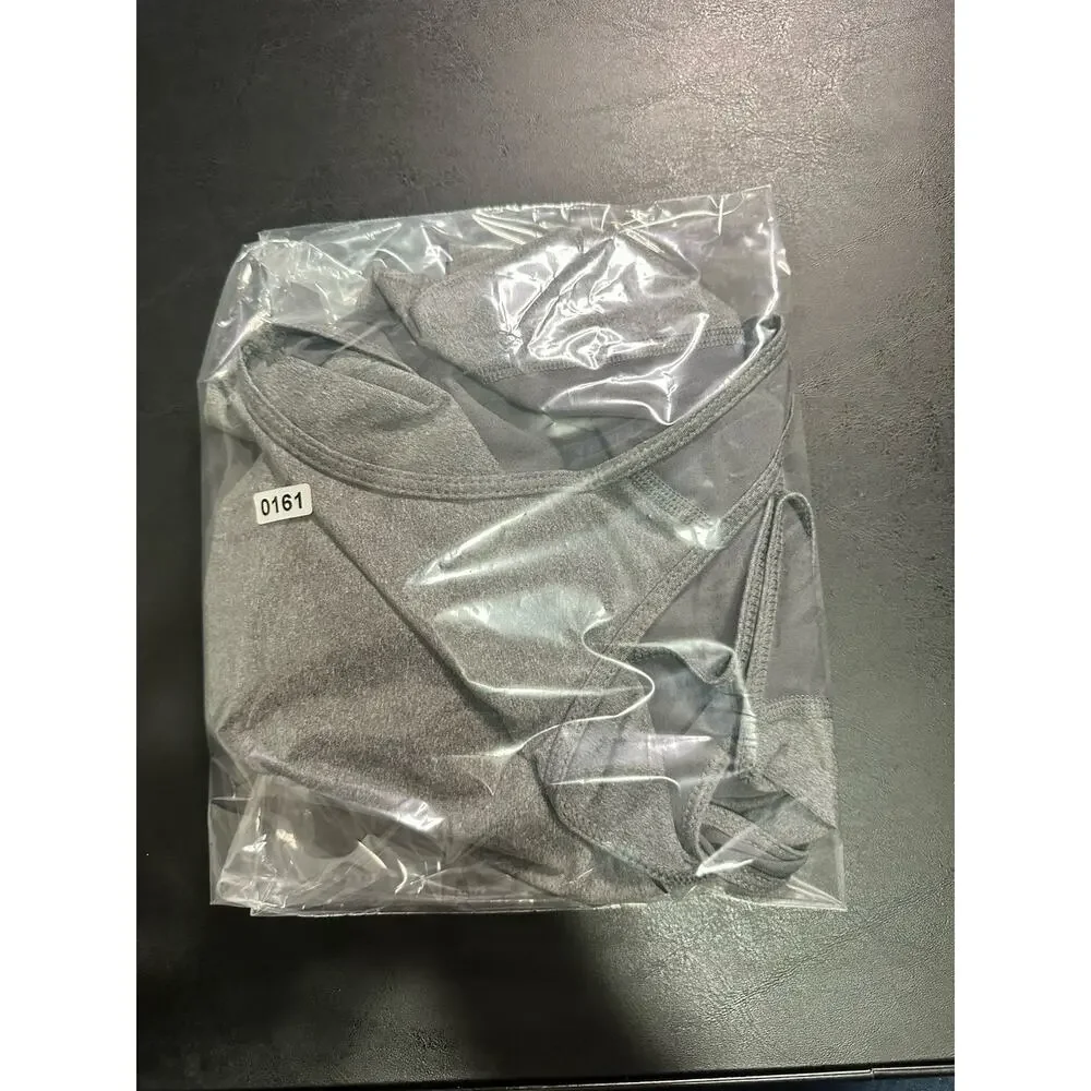 Nike Dri-FIT Women’s Medium Gray Racerback Athletic Workout Gym Tank Top
